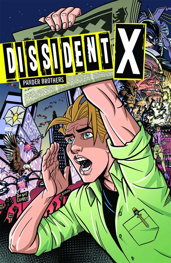 Cover for Dissident X TPB (3004-206)