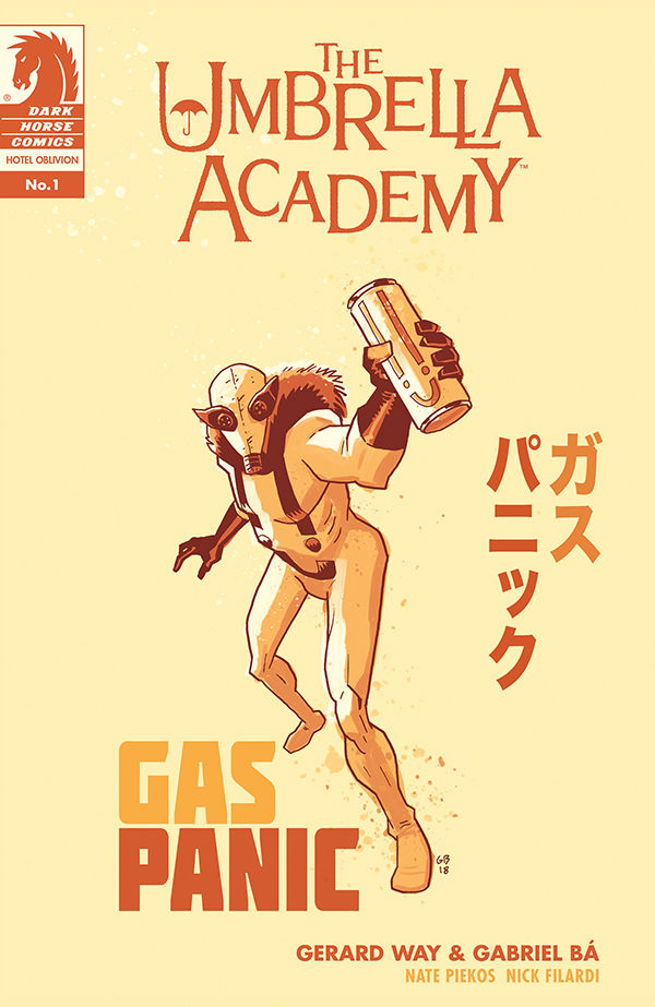 Cover for The Umbrella Academy: Hotel Oblivion #1 (Gabriel Bá Variant Cover) (3004-344)