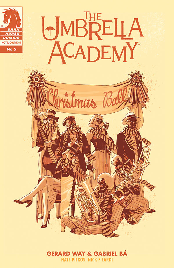 Cover for The Umbrella Academy: Hotel Oblivion #6 (Gabriel Bá Variant Cover) (3004-351)