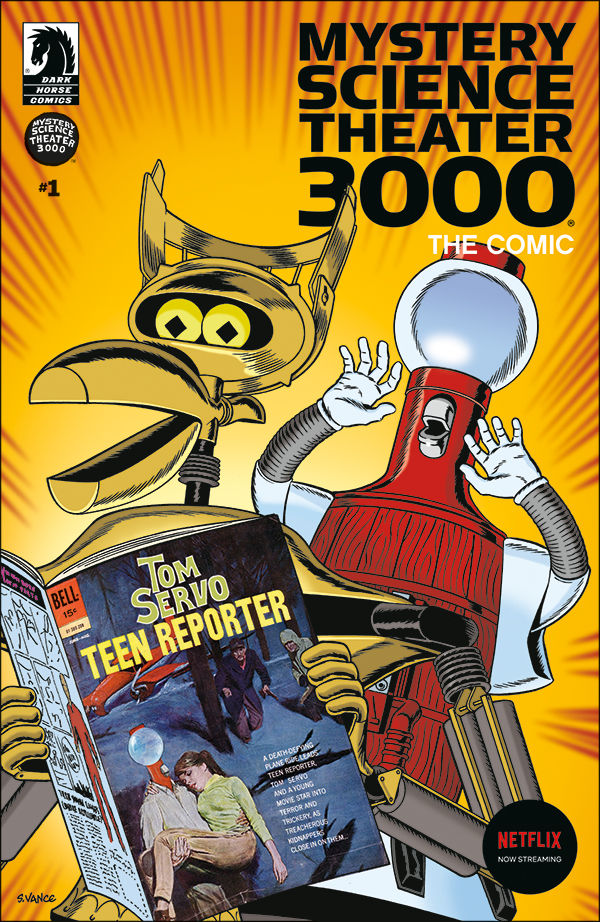 Cover for Mystery Science Theater 3000 #1 (Steve Vance Variant Cover) (3004-367)