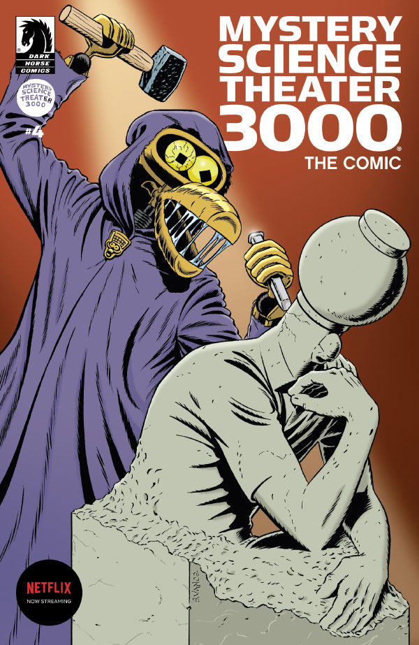 Cover for Mystery Science Theater 3000 #4 (Steve Vance Variant Cover) (3004-373)