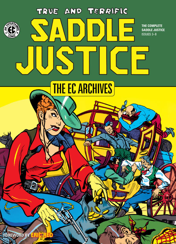 Cover for The EC Archives: Saddle Justice HC (3004-520)