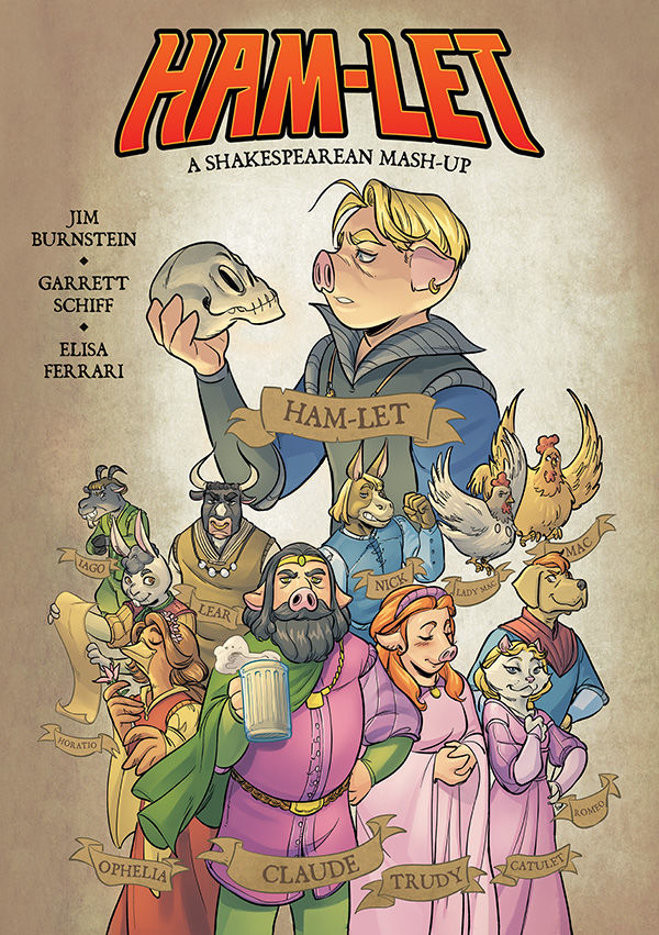 Cover for Ham-let: A Shakespearean Mash-Up HC (3004-649)