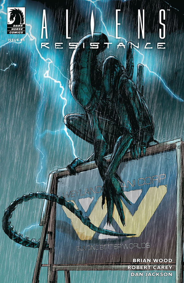 Cover for Aliens: Resistance #1 (Tristan Jones Variant Cover) (3004-824)