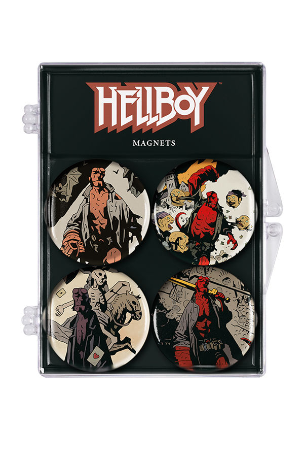 Cover for Hellboy Magnet 4-Pack (3004-964)