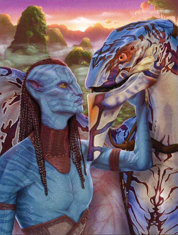 Cover for Avatar: Tsu'tey's Path #3 (Shea Standefer Variant Cover) (3004-975)