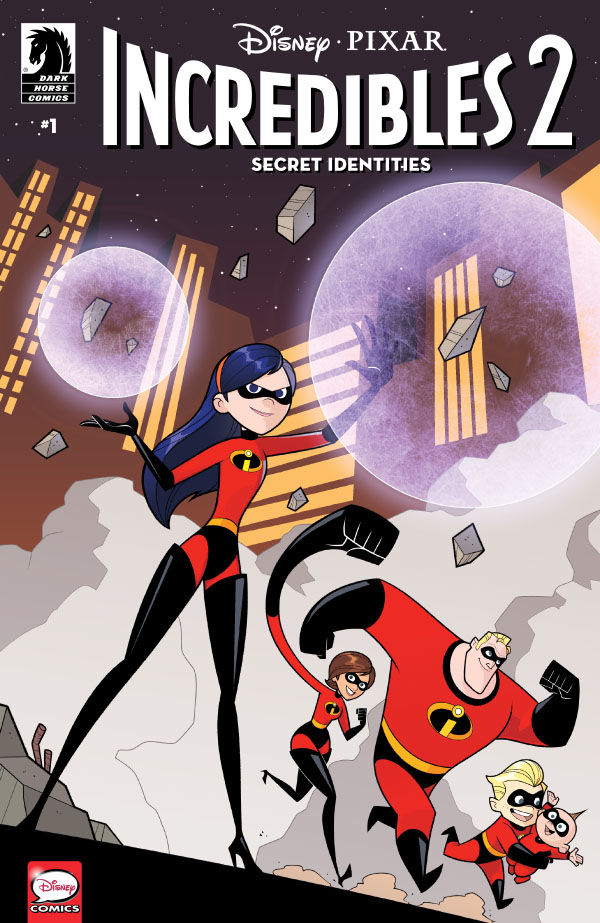 Cover for Disney/PIXAR The Incredibles 2: Secret Identities #1 (Kawaii Creative Variant Cover) (3005-010)