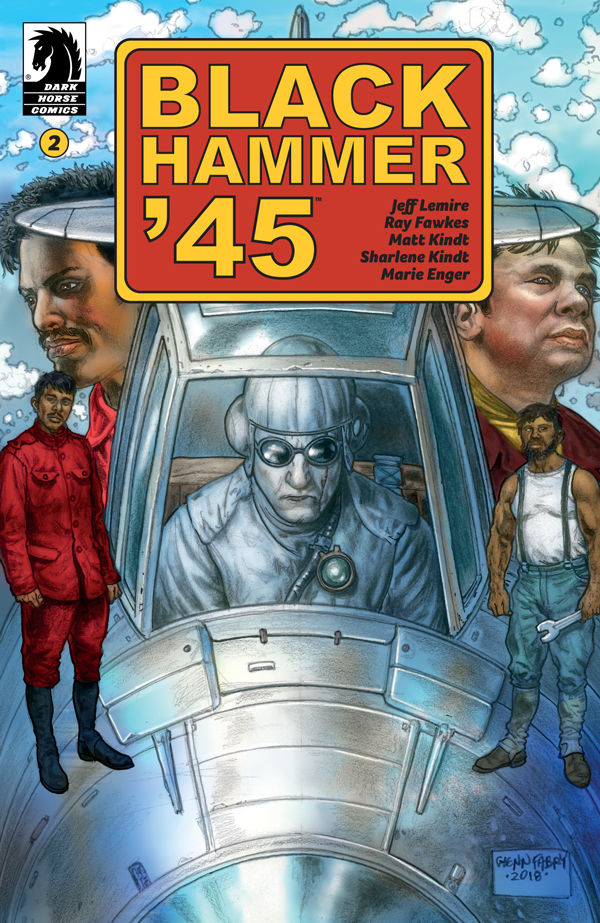 Cover for Black Hammer '45: From the World of Black Hammer #2 (Glenn Fabry Variant Cover) (3005-057)