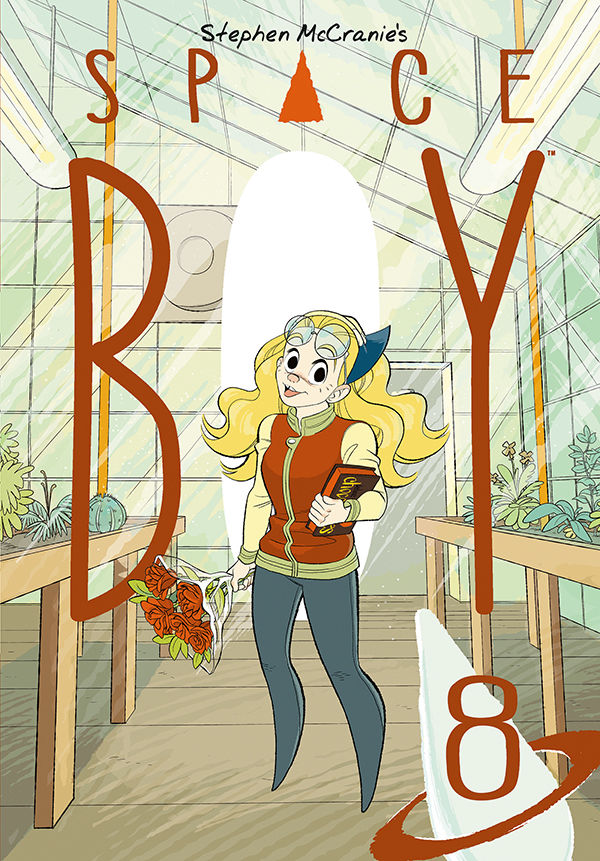 Cover for Stephen McCranie's Space Boy Volume 8 TPB (3005-087)