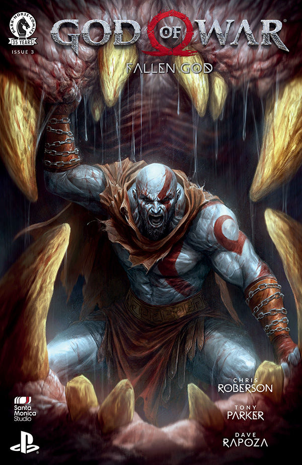 Cover for God of War: Fallen God #3 (3005-160)