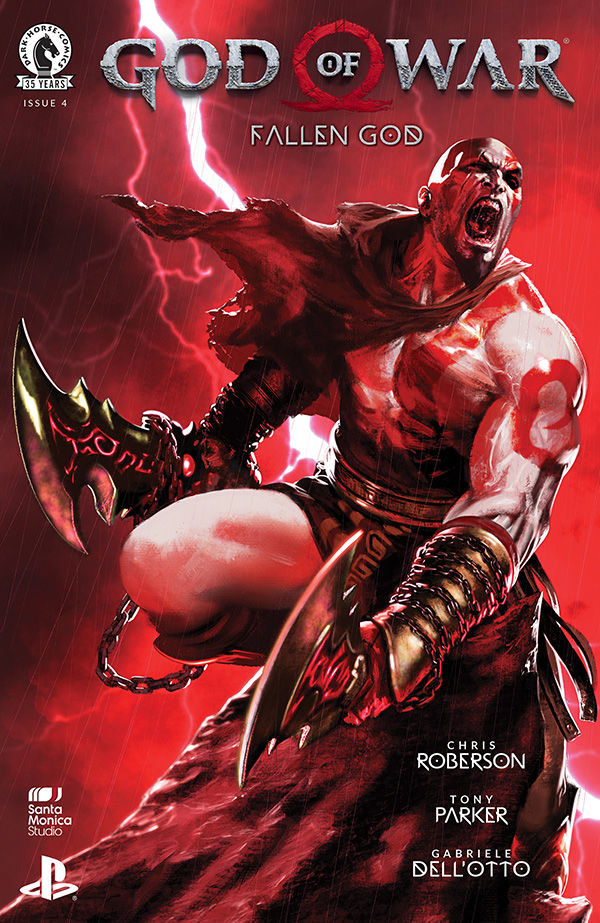 Cover for God of War: Fallen God #4 (3005-161)