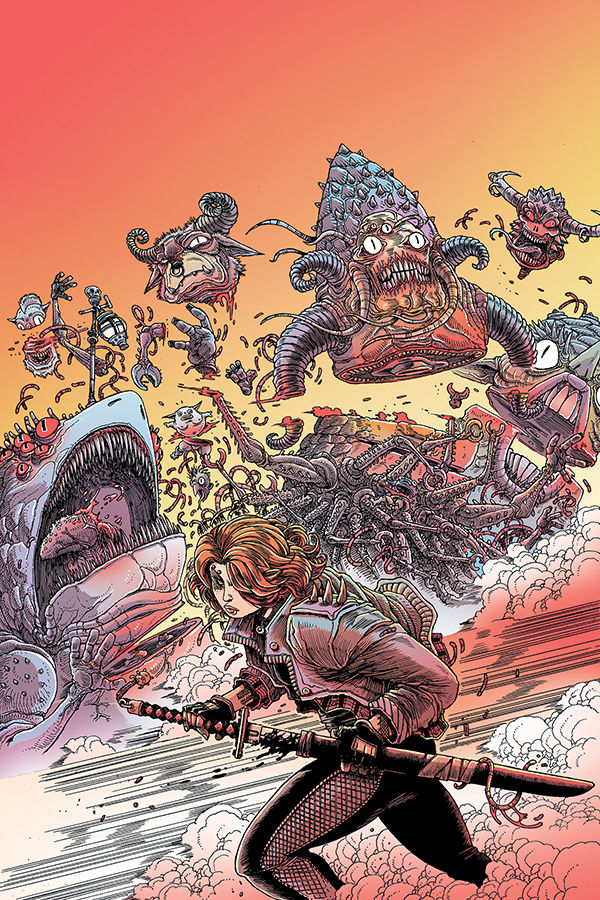 Cover for Calamity Kate #2 (James Stokoe Variant Cover) (3005-182)