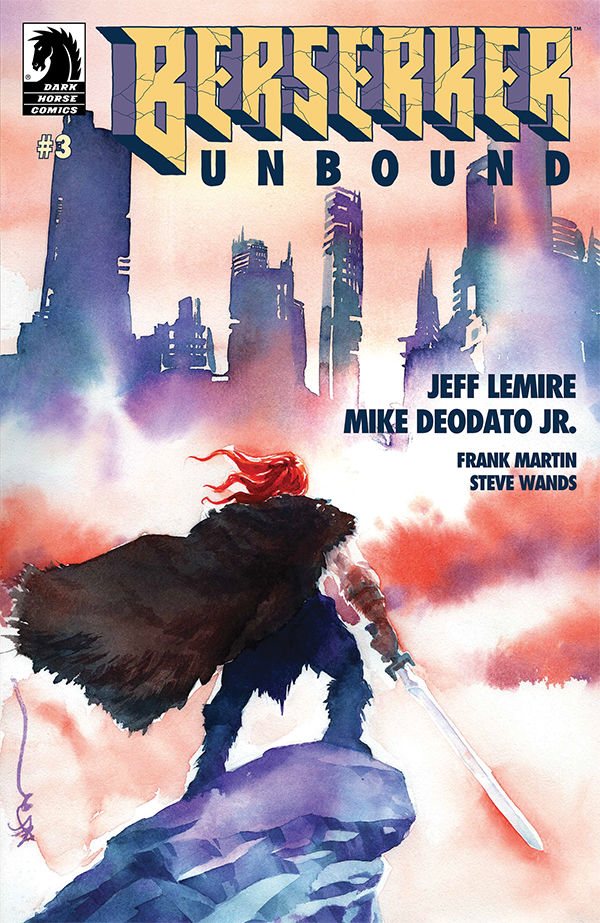 Cover for Berserker Unbound #3 (Dustin Nguyen Variant Cover) (3005-203)