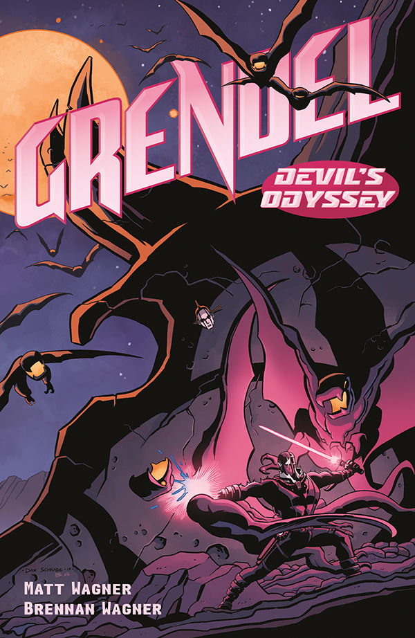 Cover for Grendel: Devil's Odyssey #3 (Dan Schkade Variant Cover) (3005-217)