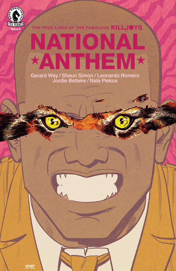 Cover for The True Lives of the Fabulous Killjoys: National Anthem #5 (3005-295)