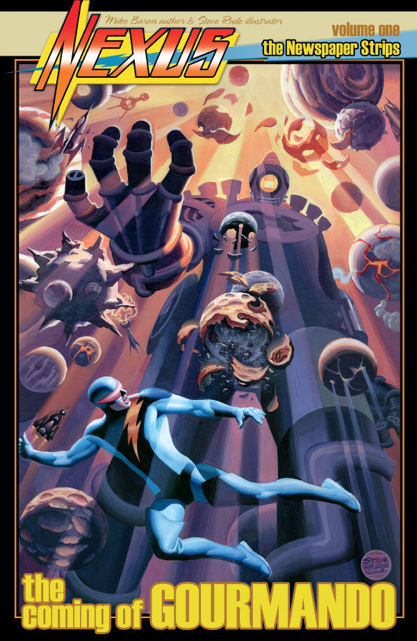 Cover for Nexus Newspaper Strips Volume 1: The Coming of Gourmando TPB (3005-305)