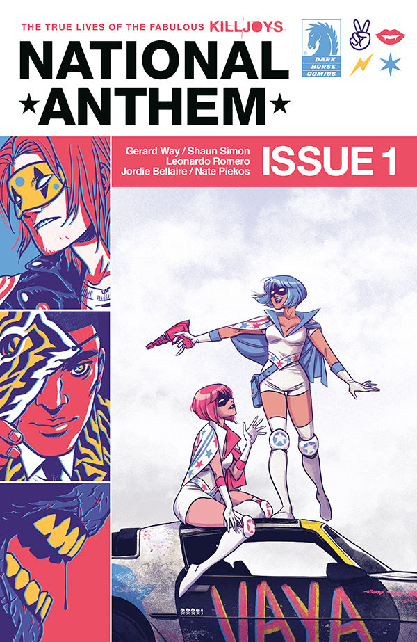 Cover for The True Lives of the Fabulous Killjoys: National Anthem #1 (Becky Cloonan Variant Cover) (3005-377)