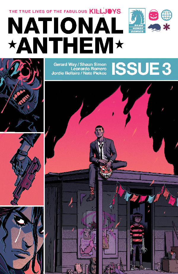 Cover for The True Lives of the Fabulous Killjoys: National Anthem #3 (Becky Cloonan Variant Cover) (3005-379)