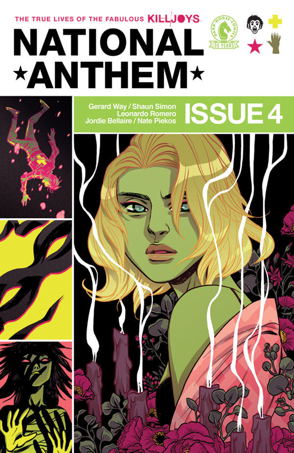 Cover for The True Lives of the Fabulous Killjoys: National Anthem #4 (Becky Cloonan Variant Cover) (3005-380)