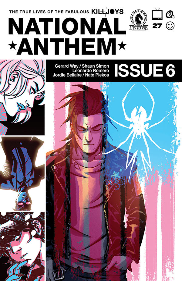 Cover for The True Lives of the Fabulous Killjoys: National Anthem #6 (Becky Cloonan Variant Cover) (3005-382)