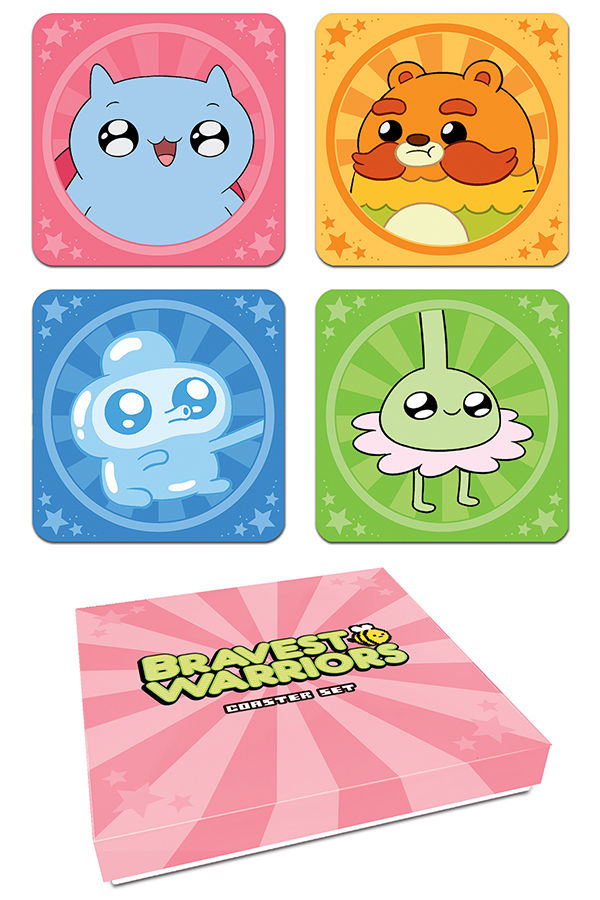 Cover for Bravest Warriors Coaster Set (3005-479)