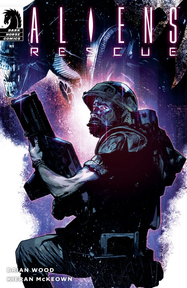 Cover for Aliens: Rescue #1 (Mack Chater Variant Cover) (3005-491)