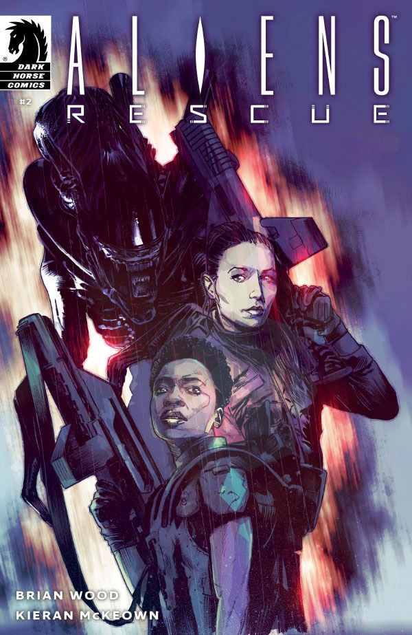 Cover for Aliens: Rescue #2 (Mack Chater Variant Cover) (3005-492)