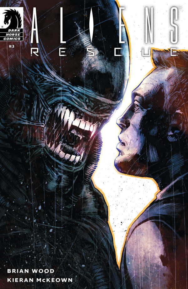 Cover for Aliens: Rescue #3 (Mack Chater Variant Cover) (3005-493)