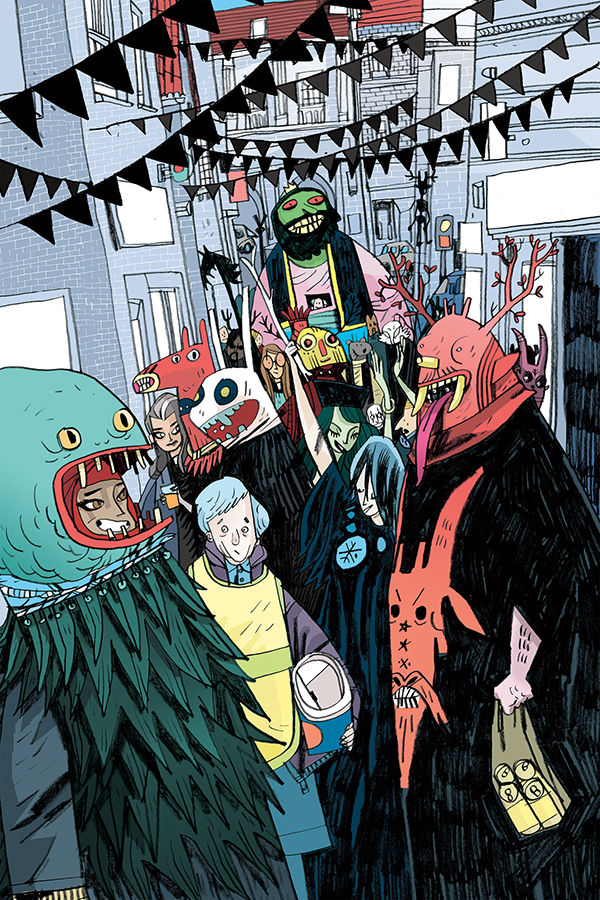 Cover for Steeple #4 (Warwick Johnson-Cadwell Variant Cover) (3005-620)