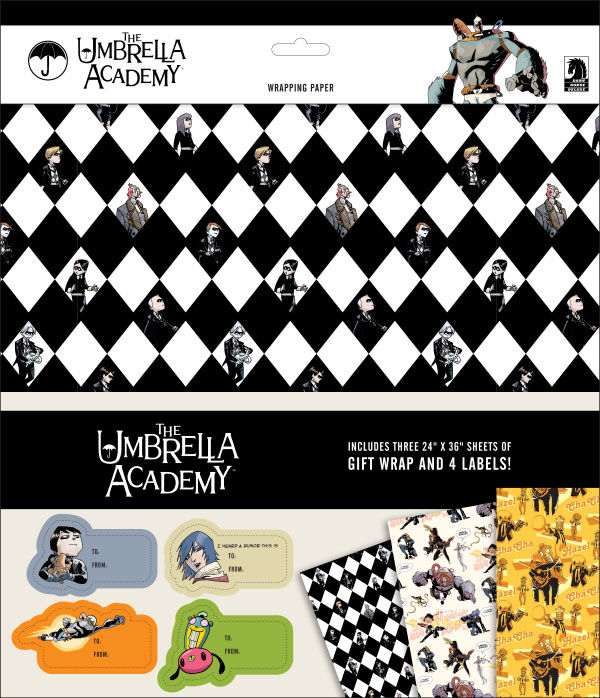 Cover for Umbrella Academy Wrapping Paper (3005-692)