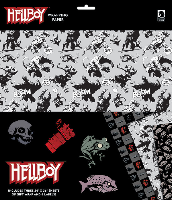 Cover for Hellboy Wrapping Paper (3005-693)