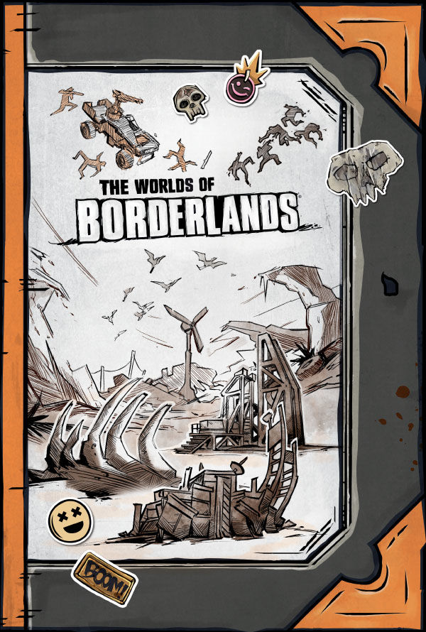 Cover for The Worlds of Borderlands HC (3005-825)