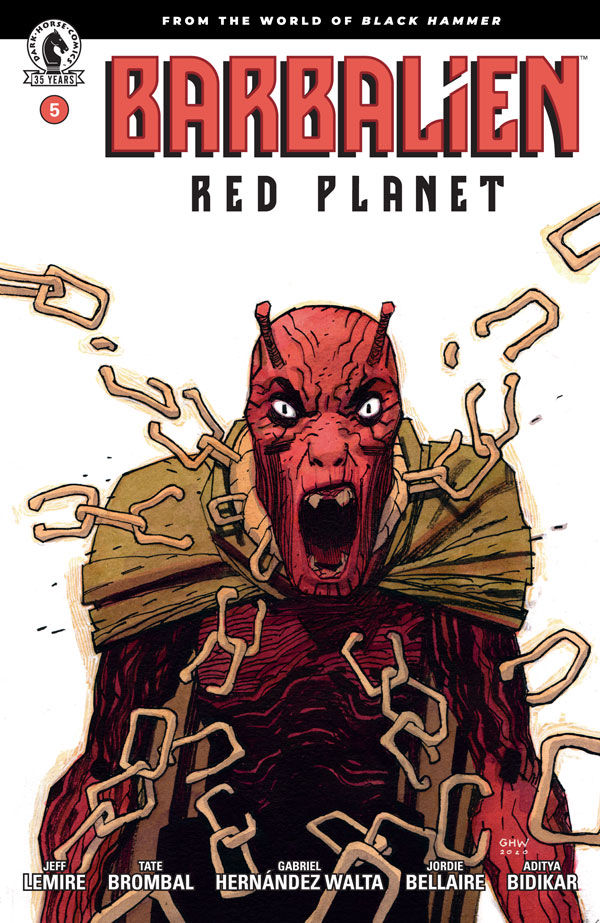 Cover for Barbalien: Red Planet #5 (3005-900)