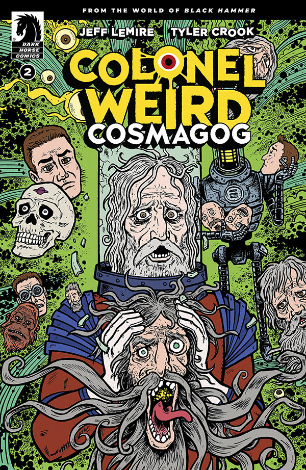 Cover for Colonel Weird: Cosmagog #2 (Evan Dorkin & Sarah Dyer Variant Cover) (3006-024)