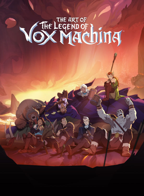Cover for The Art of The Legend of Vox Machina HC (3006-070)