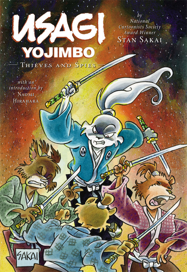 Cover for Usagi Yojimbo Volume 30: Thieves and Spies Ltd. Ed. HC (30-061)
