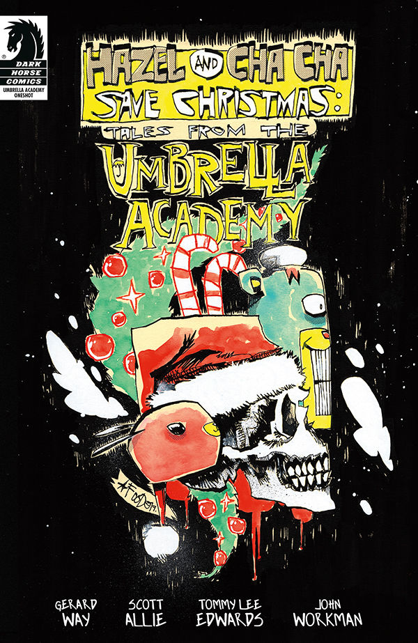 Cover for Hazel and Cha Cha Save Christmas: Tales from the Umbrella Academy one-shot (Jim Mahfood Variant Cover) (3006-125)