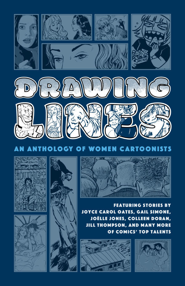 Cover for Drawing Lines: An Anthology of Women Cartoonists HC (3006-128)