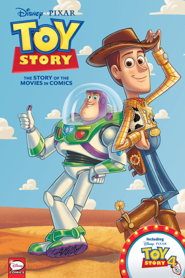 Cover for Disney/PIXAR Toy Story 1-4: The Story of the Movies in Comics HC (3006-167)