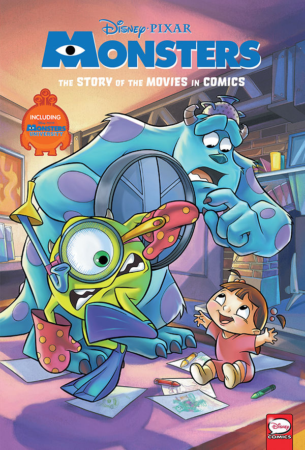 Cover for Disney/PIXAR Monsters Inc. and Monsters University: The Story of the Movies in Comics HC (3006-343)