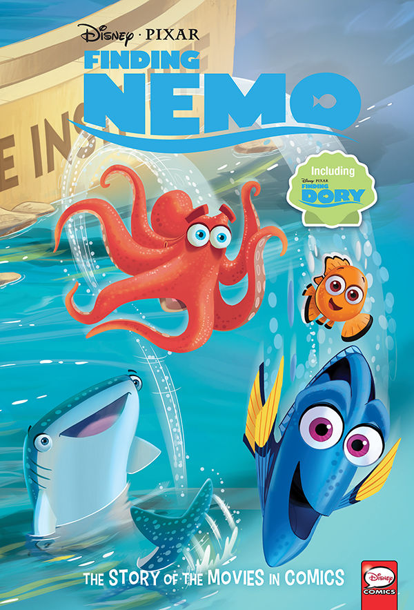 Cover for Disney/PIXAR Finding Nemo and Finding Dory: The Story of the Movies in Comics HC (3006-344)