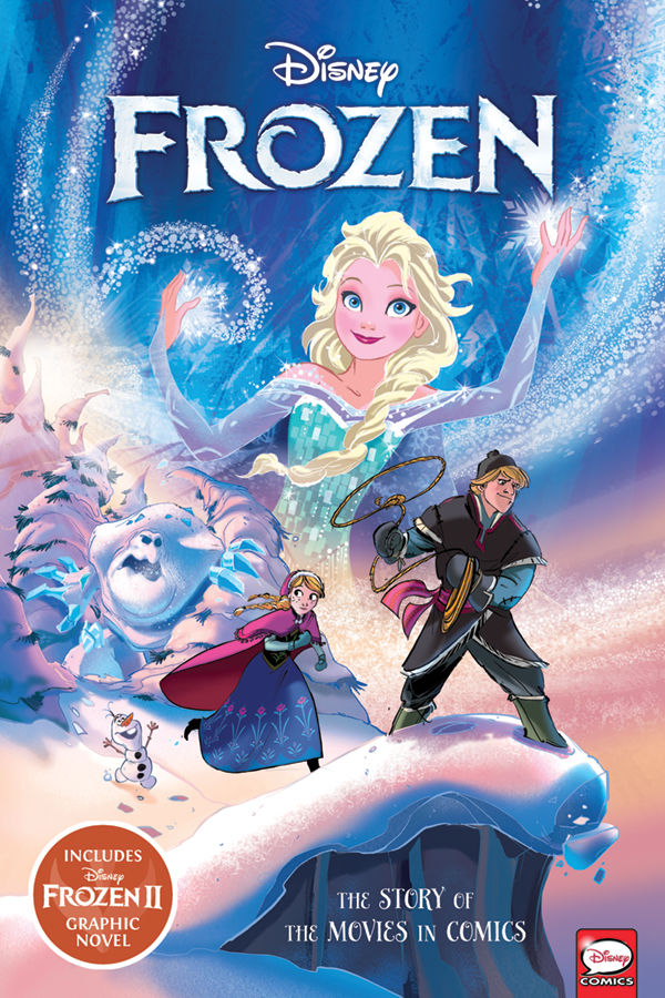 Cover for Disney Frozen and Frozen 2: The Story of the Movies in Comics HC (3006-346)