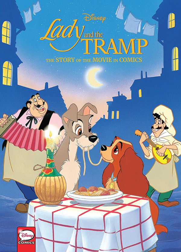 Cover for Disney Lady and the Tramp: The Story of the Movie in Comics HC (3006-348)