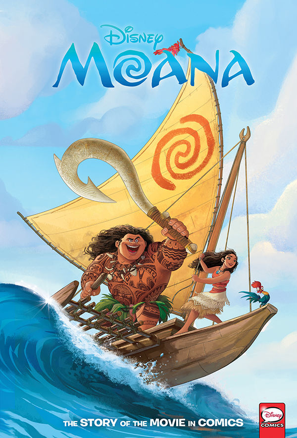 Cover for Disney Moana: The Story of the Movie in Comics HC (3006-349)