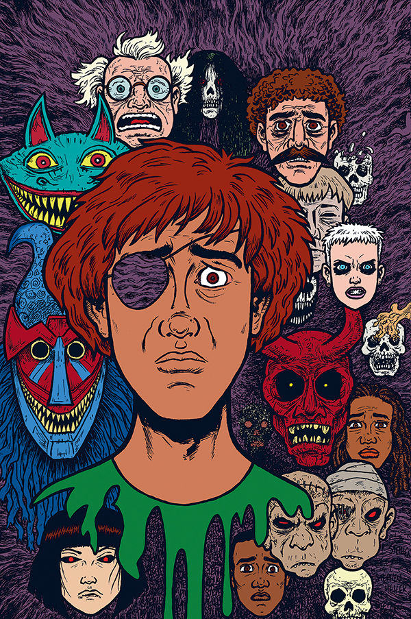 Cover for Blackwood: The Mourning After #1 (Evan Dorkin Variant Cover) (3006-547)