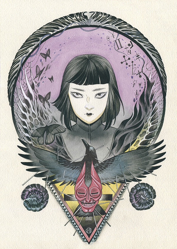 Cover for Blackwood: The Mourning After #3 (Peach Momoko Variant Cover) (3006-549)
