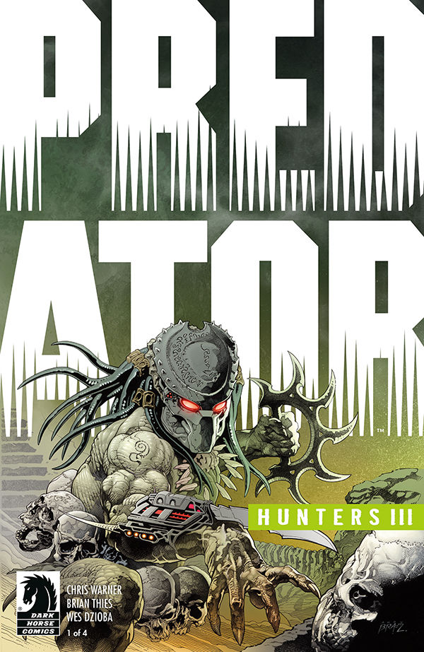 Cover for Predator: Hunters III #1 (Andy Brase Variant Cover) (3006-562)