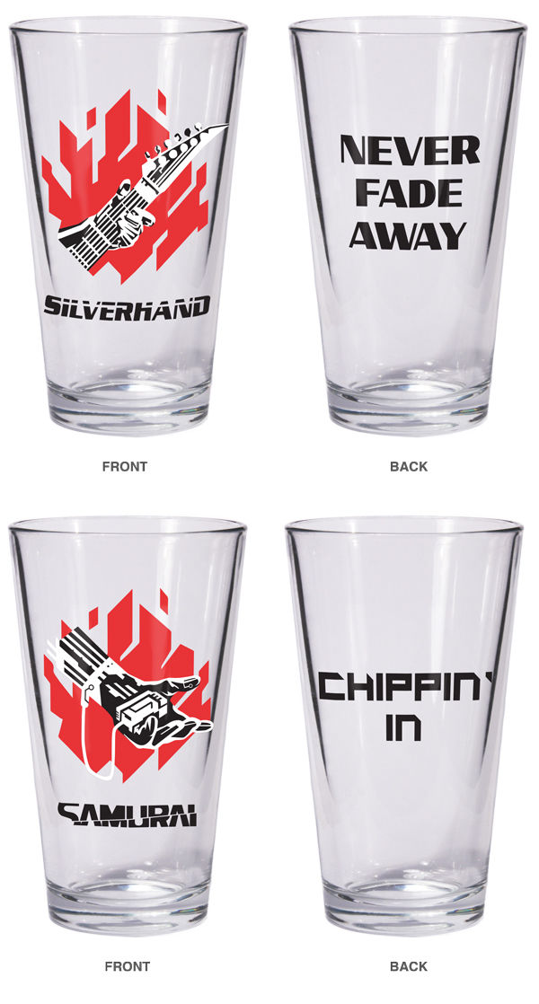 Cover for Cyberpunk 2077: Silverhand Pint Glass Set (3006-692)