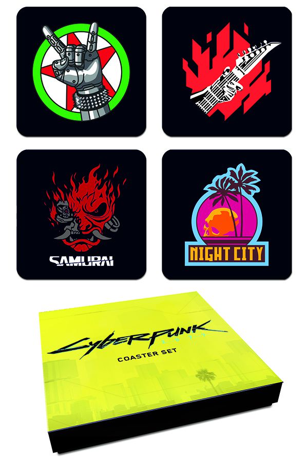 Cover for Cyberpunk 2077: Coaster Set #1 (3006-696)