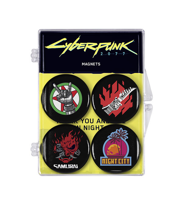 Cover for Cyberpunk 2077: Magnet 4-pack #1 (3006-713)